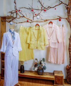 Set vest tay lững